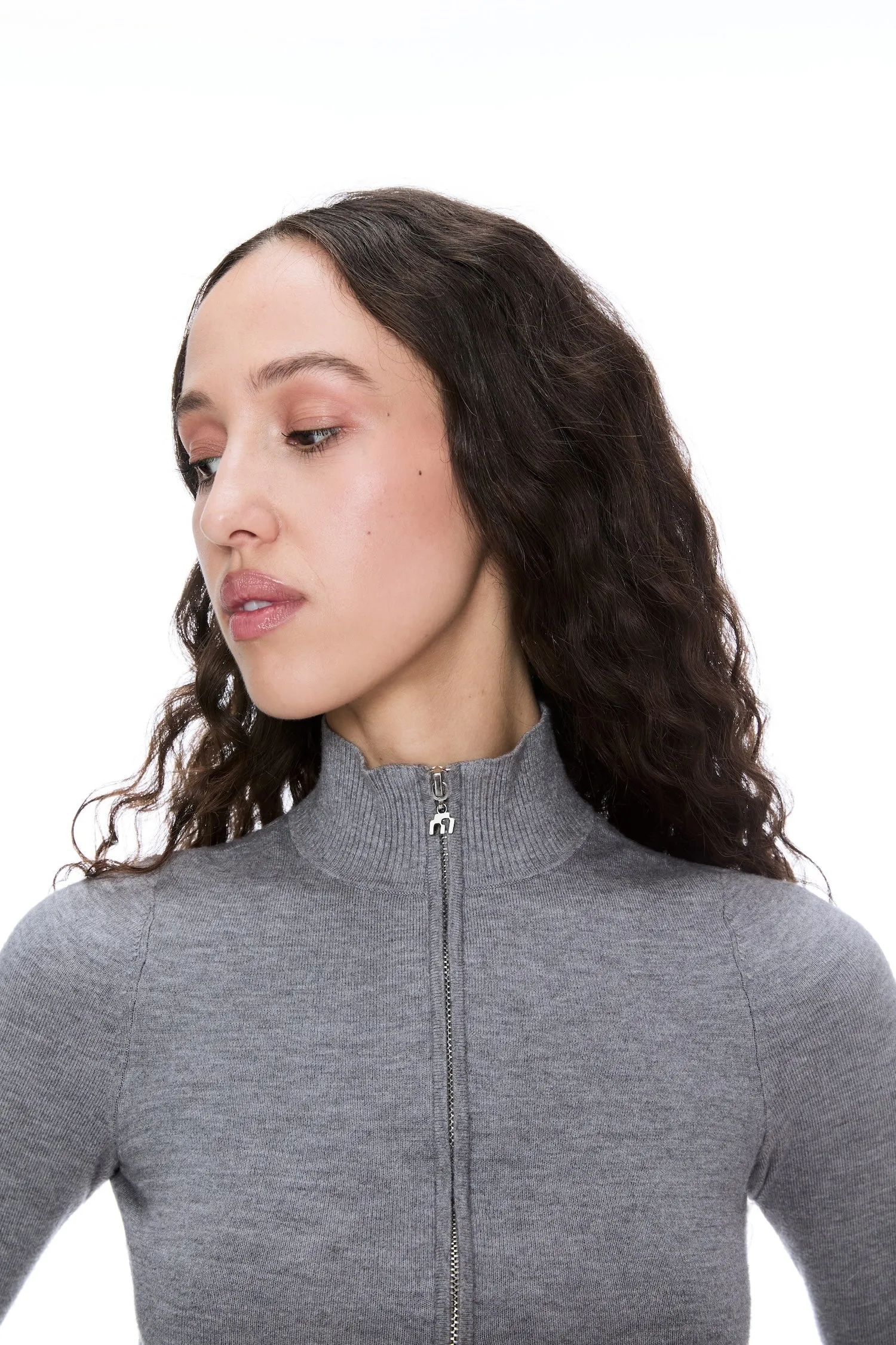 VLAD ZIP UP - MINK