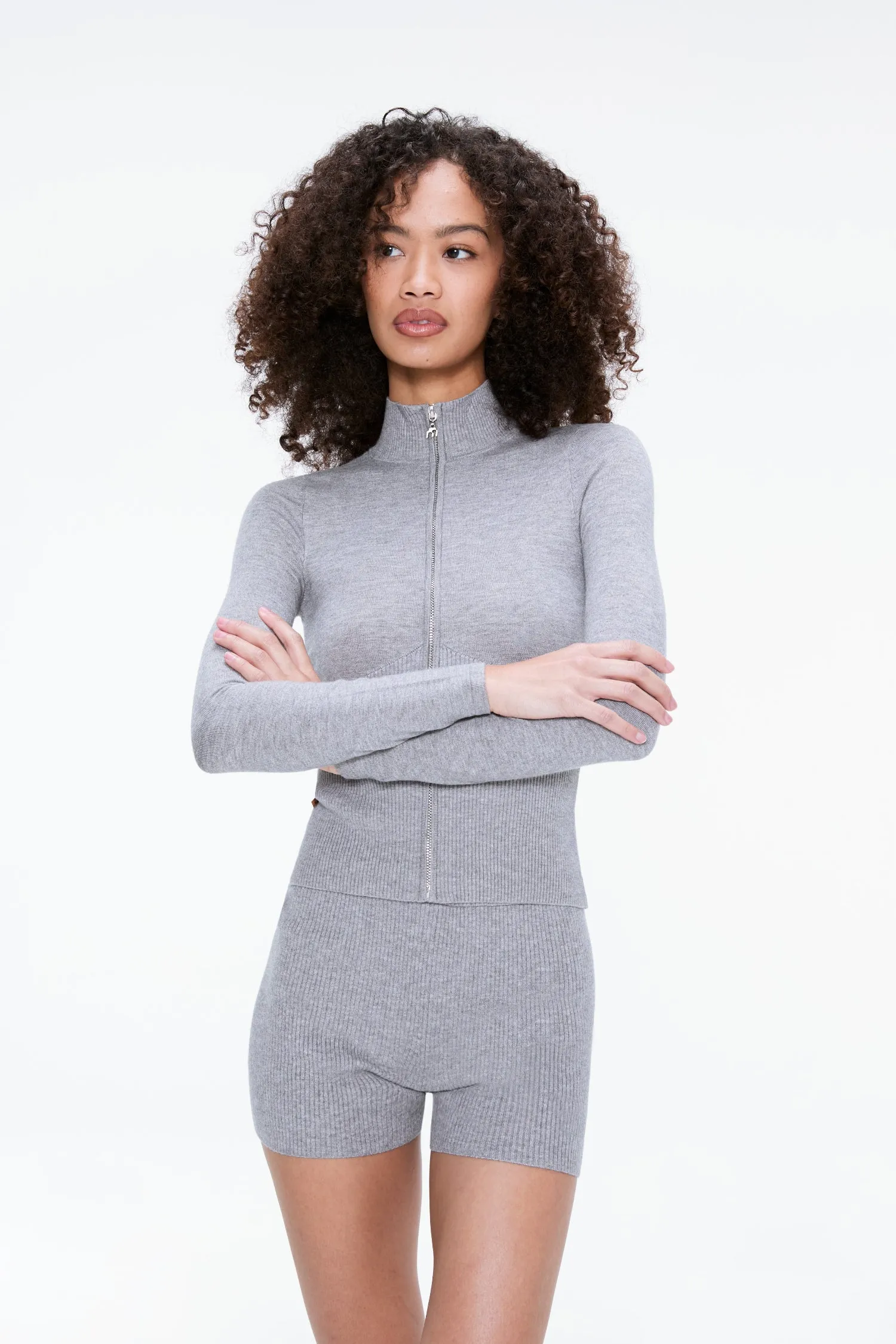 VLAD ZIP UP - MINK