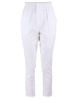 White Cotton Pants