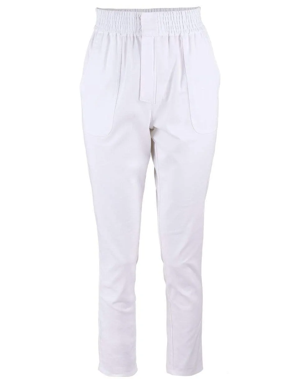White Cotton Pants