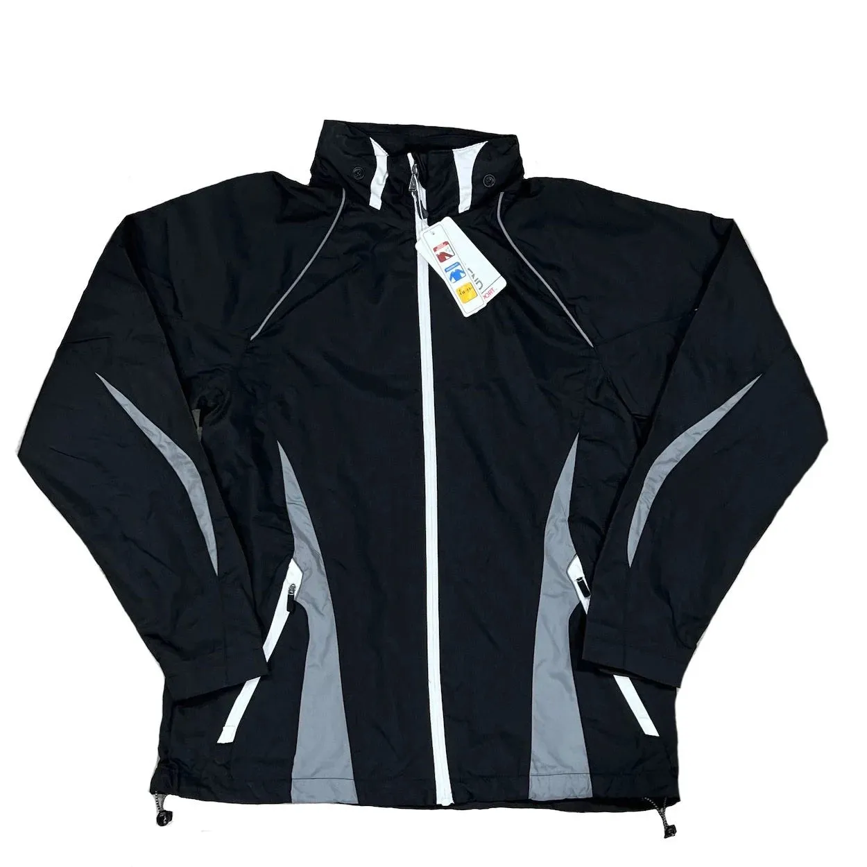 Women's Windbreaker Lined & Hooded With Pockets