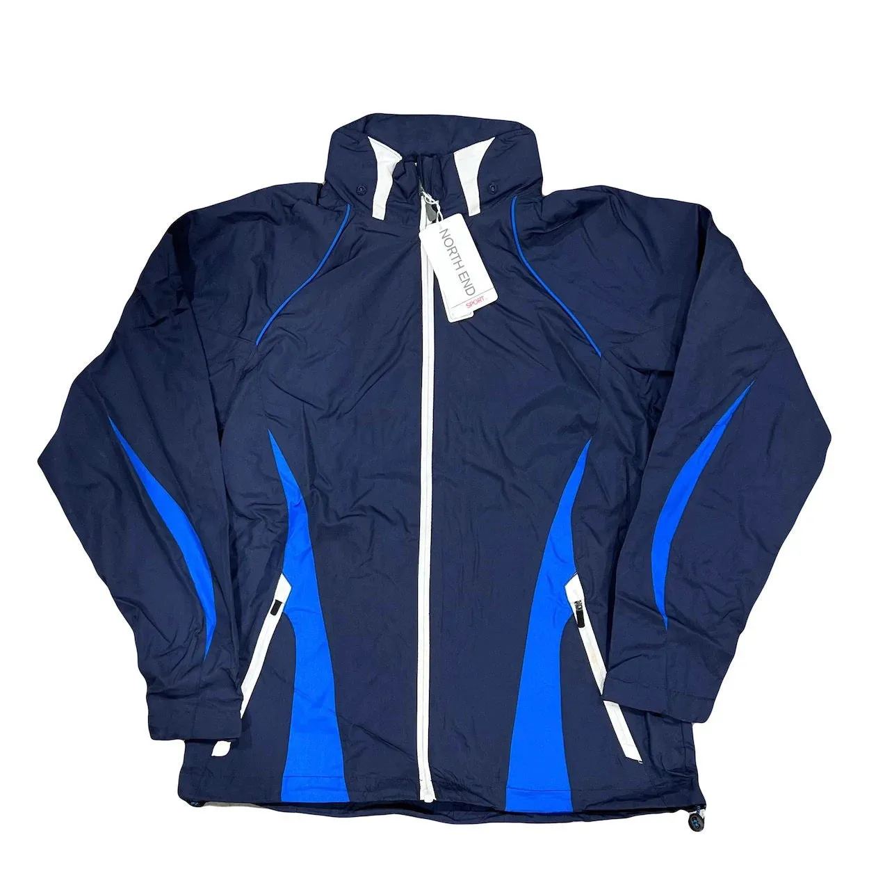 Women's Windbreaker Lined & Hooded With Pockets
